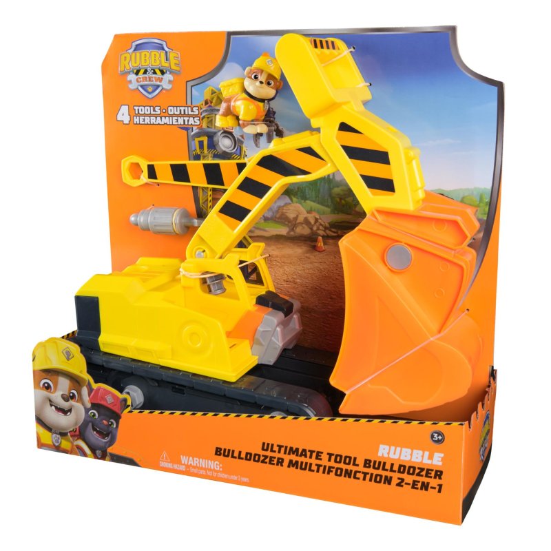PAW PATROL RUBBLE AND CREW RUBBLE DELUXE - 576 1599 - 576-1599