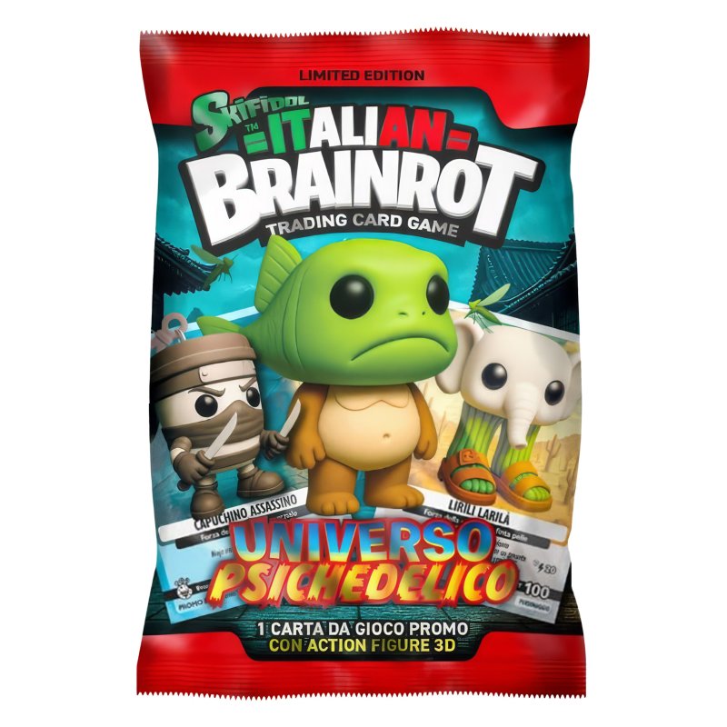 BRAINROT S1 3D KEYCHAIN FIGURE IN FOILBA - 576 2427 - 576-2427