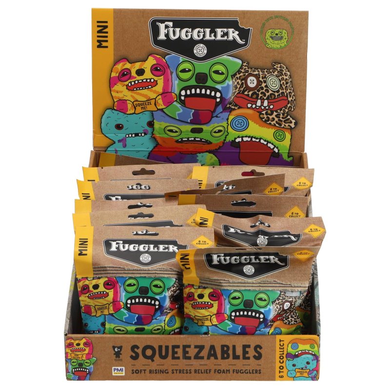 FUGGLER SERIES 3 SQUISHY 10CM ASSORTI - 576 3750 - 576-3750