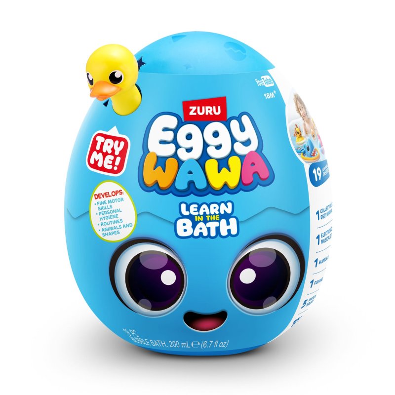 EGGYWAWA BADTIJD SURPRISE BLAUW - 576 5101 - 576-5101