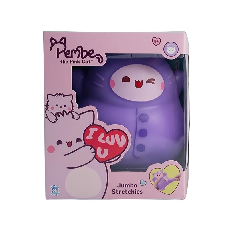 PEMBE JUMBO SQUISHY FRIENDS 20CM PAARS - 576 6136 - 576-6136