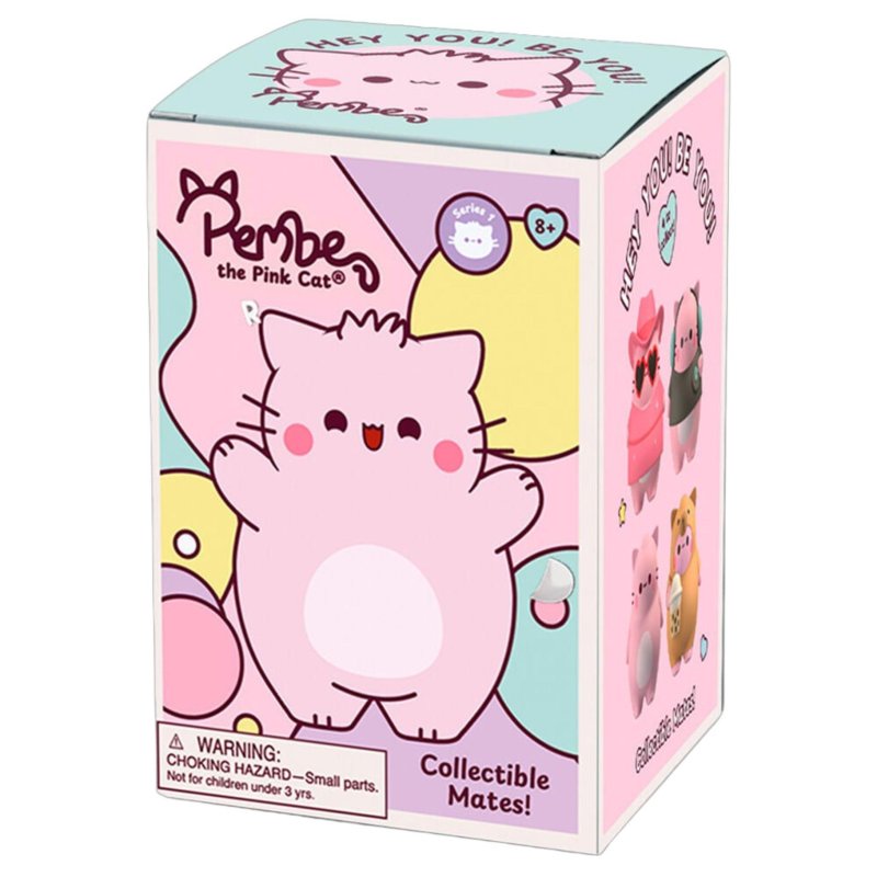 PEMBE FOAM MATES 9CM 4 ASSORTI - 576 6212 - 576-6212