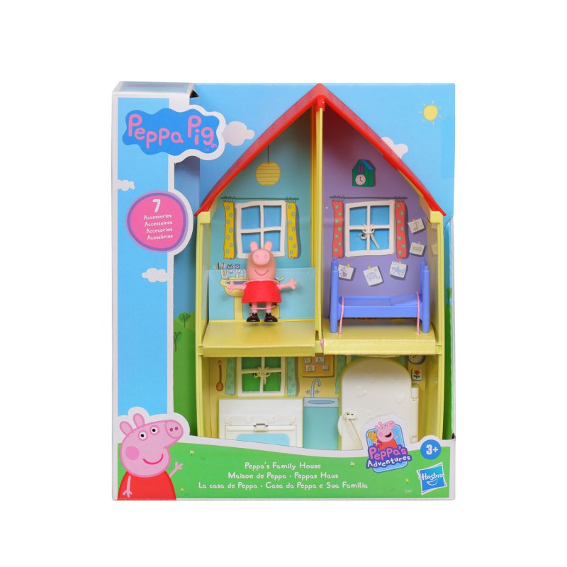 PEPPA PEPPAS FAMILY HOUSE PLAYSET - 576 7496 - 576-7496