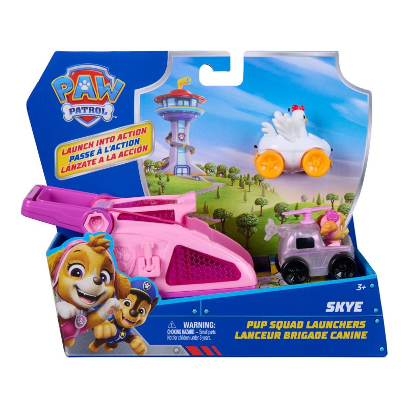 PAW PATROL PUP SQUAD LAUNCHERS SKYE - 576 7821 - 576-7821