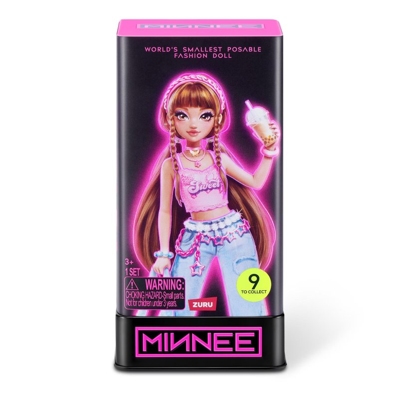 MINNEE FLEXIBELE POP IN KUBUS 11CM ASST - 576 8583 - 576-8583