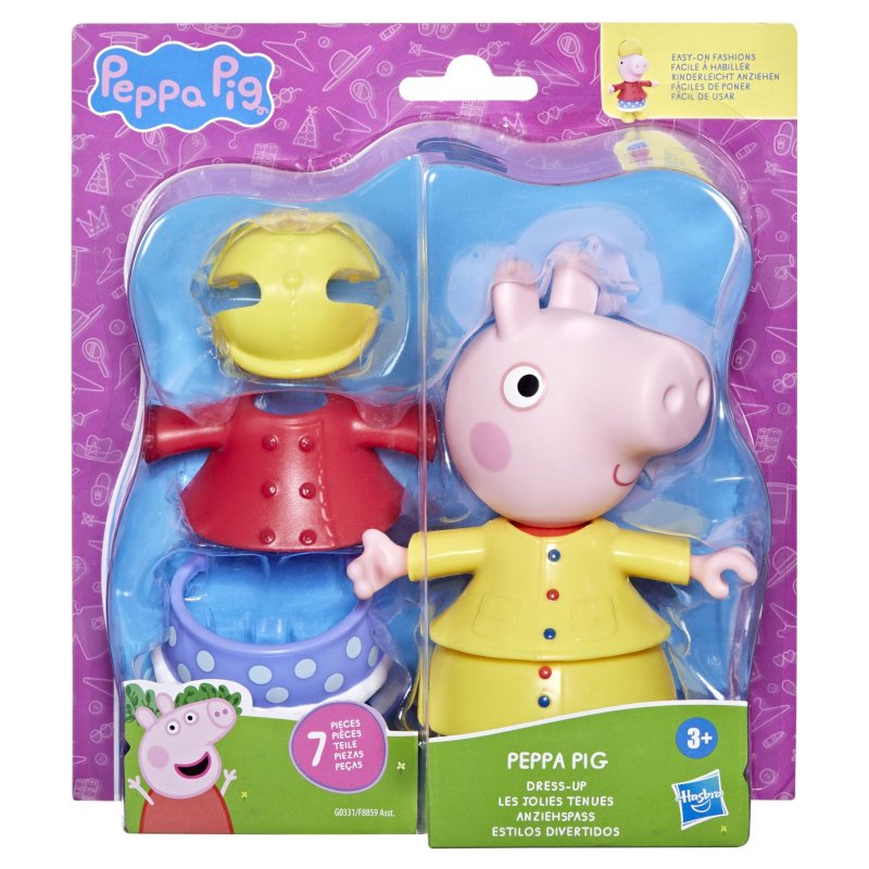 PEPPA PIG DRESS-UP FIGUUR 10CM ASSORTI - 576 8595 - 576-8595
