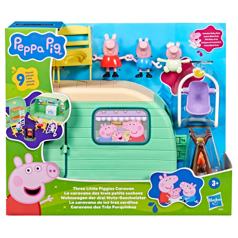 PEPPA PIG THREE LITTLE PIGGIES CARAVAN - 576 9192 - 576-9192