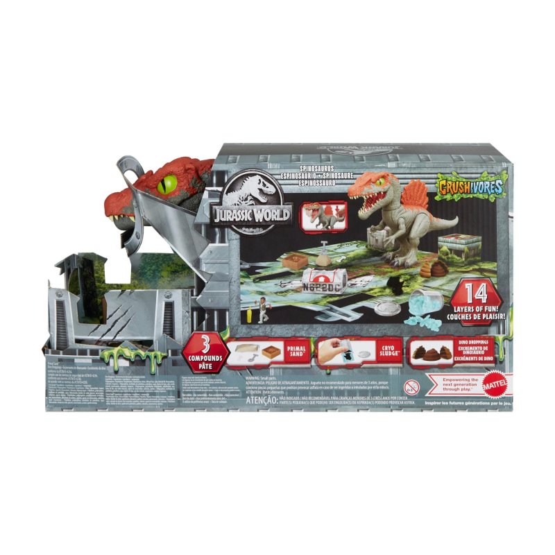 JURASSIC WORLD CRISHIVORES CAGE CRASHER - 576 9610 - 576-9610