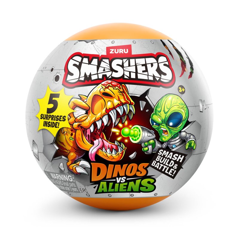 SMASHERS DINO VS ALIEN CAPSULE ASSORTI - 576 9789 - 576-9789