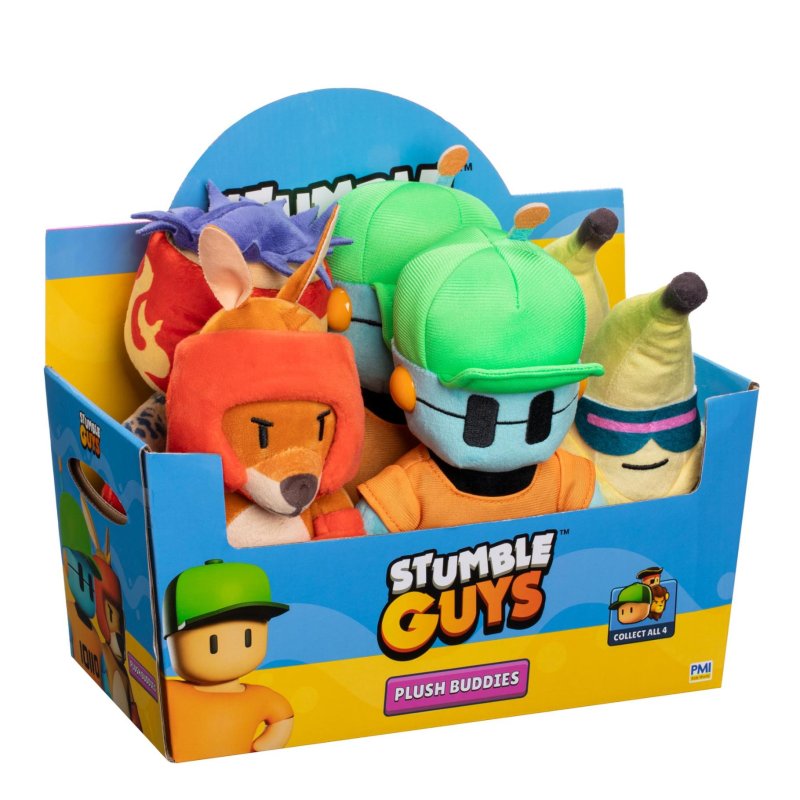STUMBLE GUYS PLUCHE BUDDIES 20 CM ASSORT - 581 0425 - 581-0425