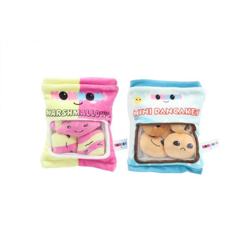 MARSHMALLOWS/PANCAKES PLUCHE 2 ASS. - 581 0680 - 581-0680
