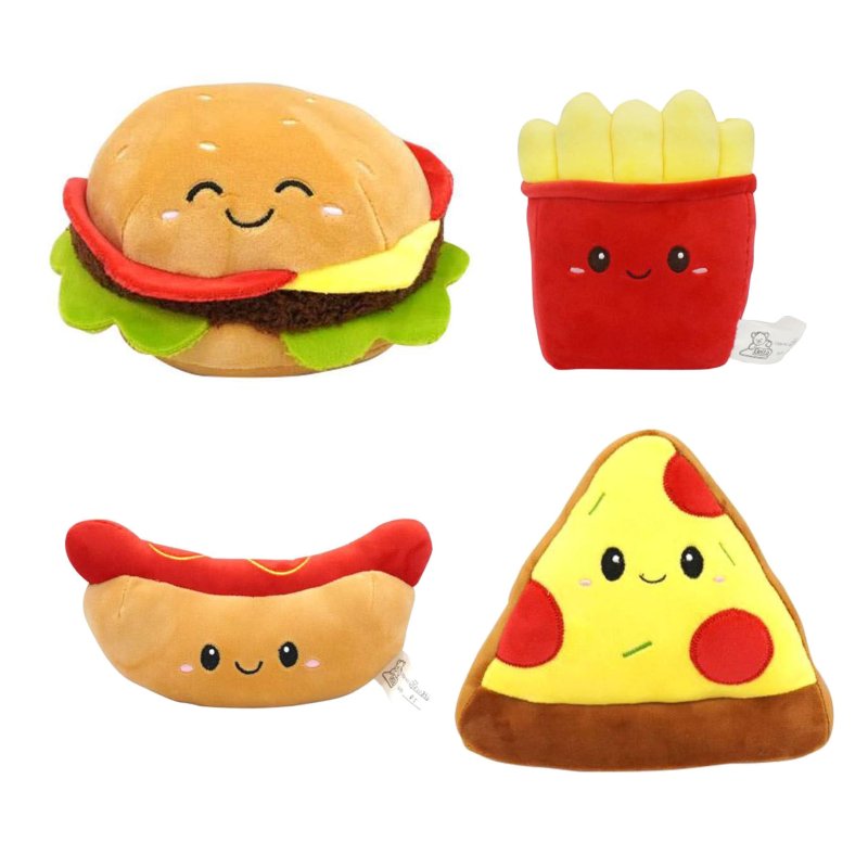 PLUCHIEZ FASTFOOD PLUCHE ASSORTI - 581 0832 - 581-0832