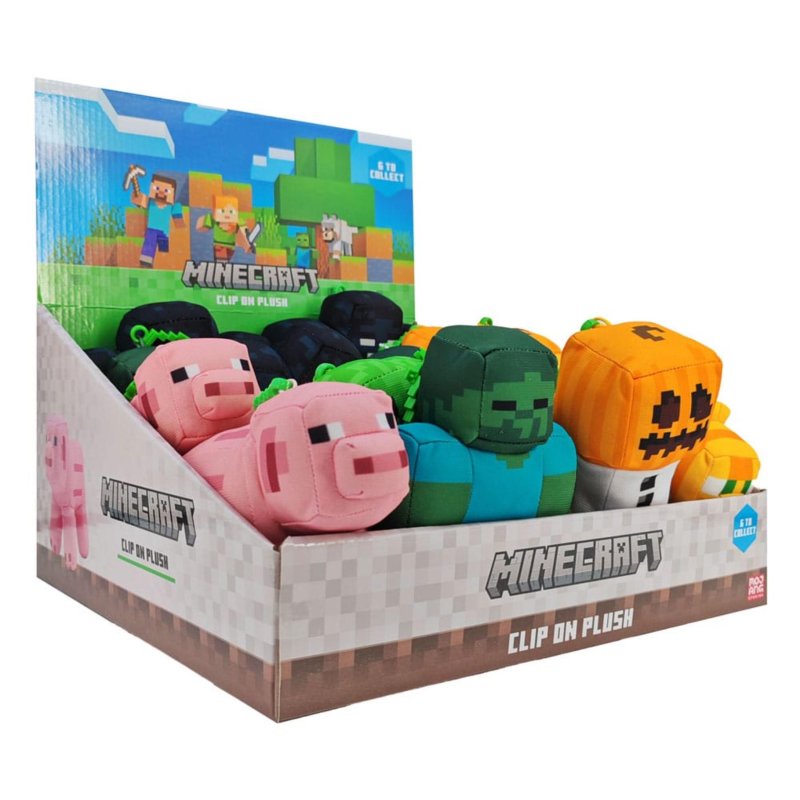 MINECRAFT CLIP ON PLUSH - 581 1163 - 581-1163