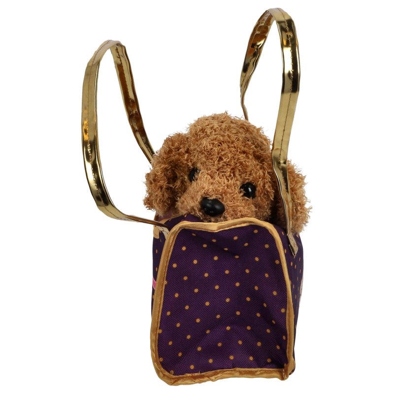 PLUCHIEZ PLUCHE HOND IN TASJE - 581 6708 - 581-6708