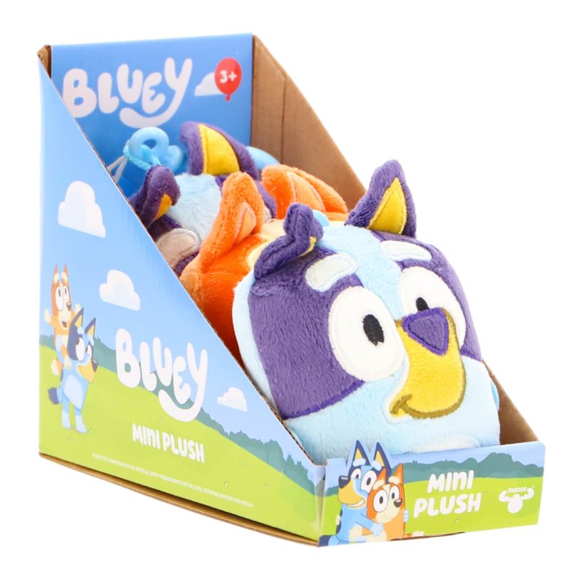 BLUEY MINI PLUCHE ASSORTI - 581 8954 - 581-8954