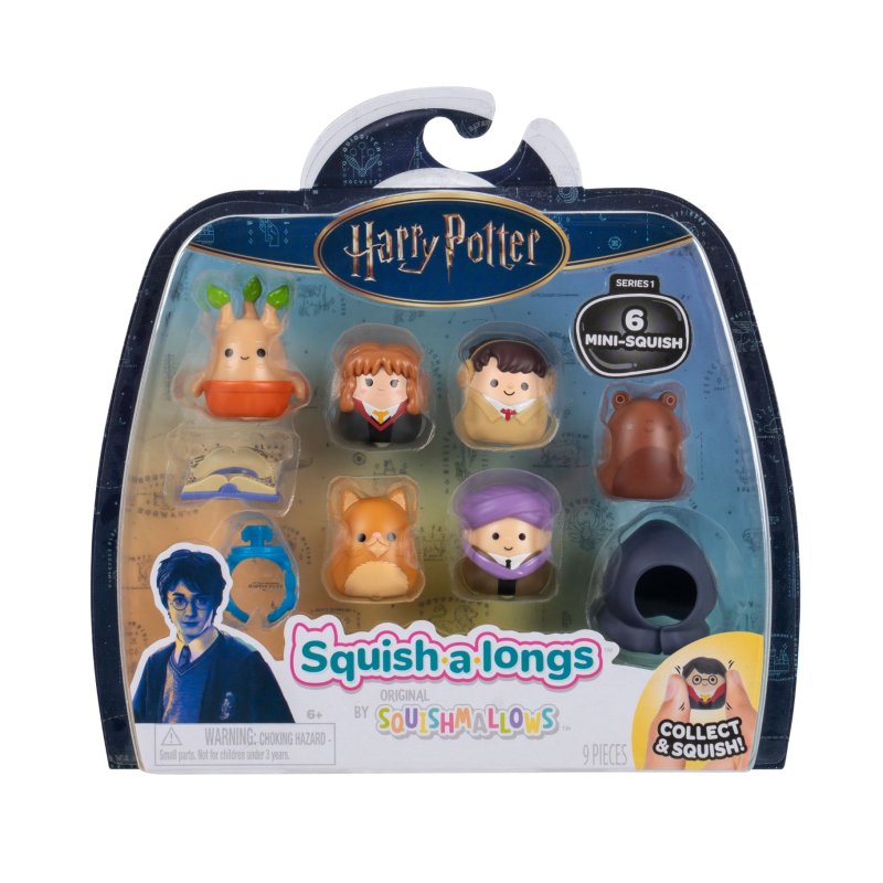 SQUISHALONGS HARRY POTTER 6-PACK - 586 0104 - 586-0104