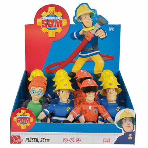 BRANDWEERMAN SAM PLUCHE 4 ASSORTIE - 594 2107 - 594-2107