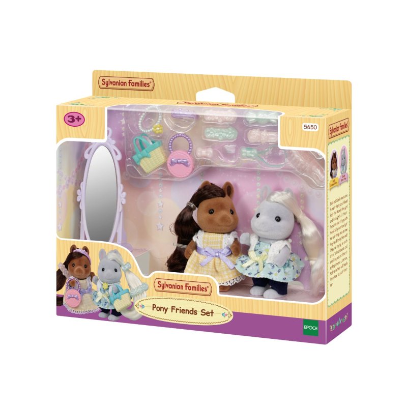 SYLVANIAN FAMILIES 5650 PONY FRIENDS SET - 594 5650 - 594-5650