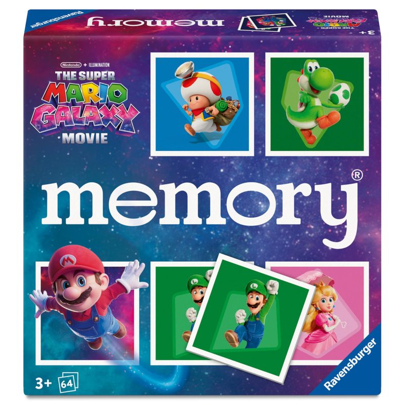 RAVENSBURGER SPEL MEMORY SUPER MARIO 2 - 601 1056 - 601-1056