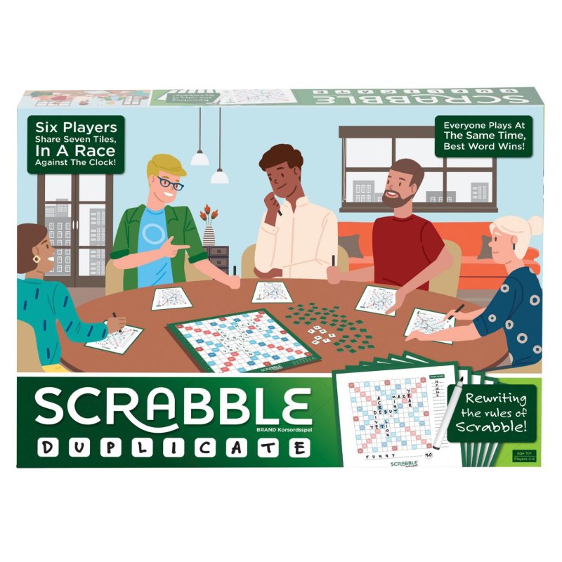 SPEL SCRABBLE DUPLICATE DUTCH - 601 5145 - 601-5145