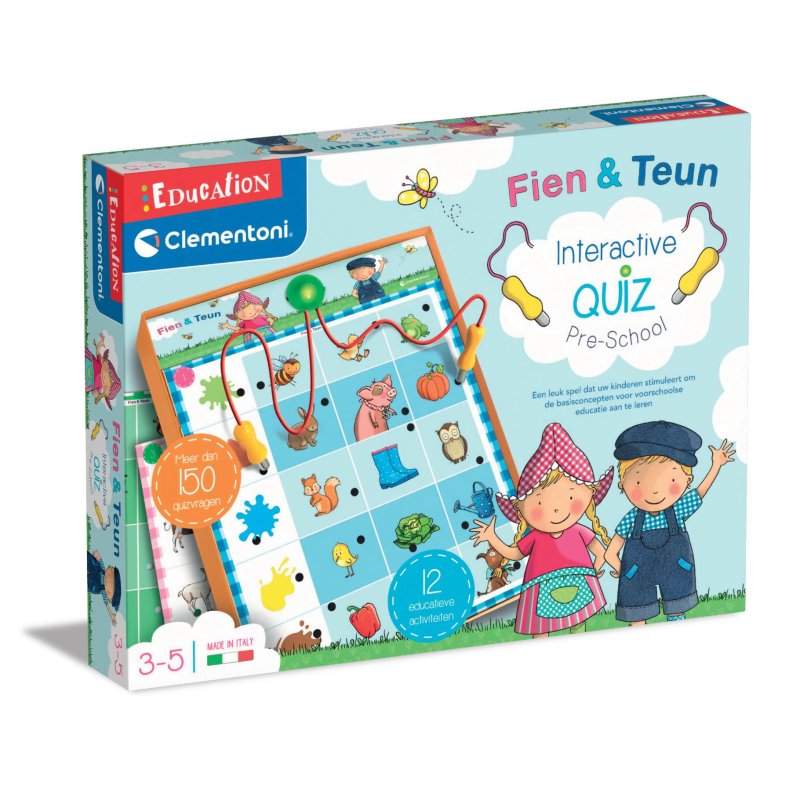 CLEMENTONI FIEN EN TEUN INTERACTIEVE QUI - 601 8118 - 601-8118