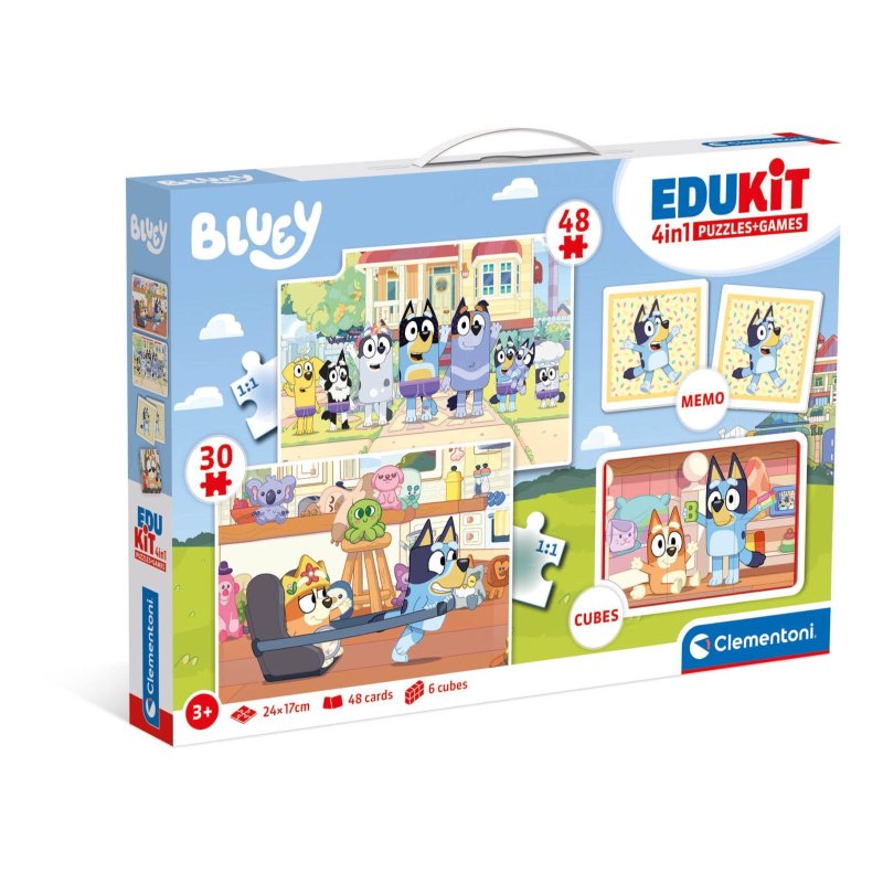 SPEL EDUKIT 4 IN 1 BLUEY - 601 8320 - 601-8320