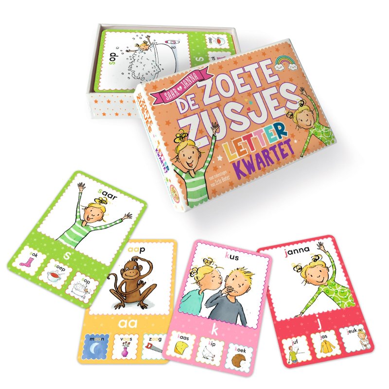 LETTERKWARTET ZOETE ZUSJES - 601 8359 - 601-8359