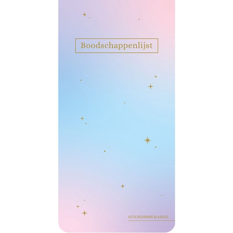 BOODSCHAPPENLIJSTJE PAPER STORE - 602x1200 - *0010263724