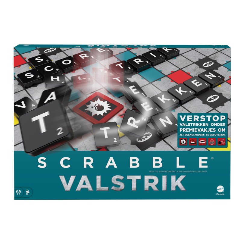 SPEL SCRABBLE TRAP TILES NL - 610 0131 - 610-0131