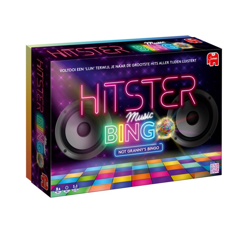 HITSTER BINGO MUSIC SPEL - 610 0382 - 610-0382