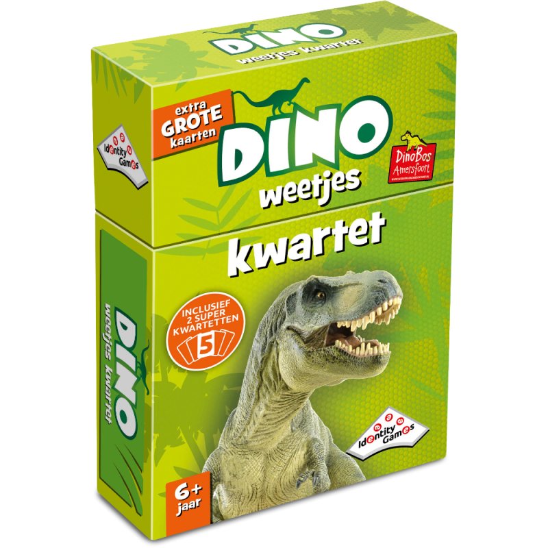 SPEL WEETJES KWARTET DINO'S - 610 1168 - 610-1168