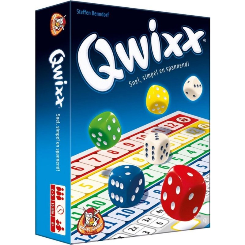 SPEL QWIXX DOBBELSPEL - 610 1333 - 610-1333