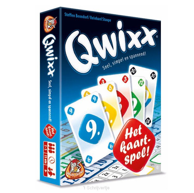 QWIXX HET KAARTSPEL - 610 1408 - 610-1408