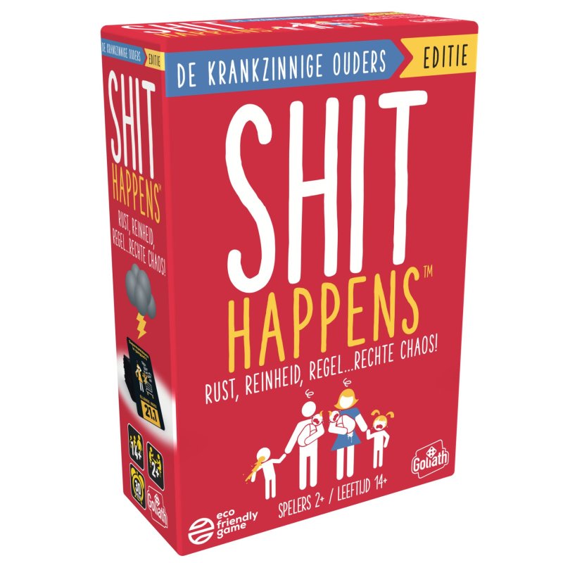 SPEL SHIT HAPPENS OUDERS EDITIE - 610 2340 - 610-2340