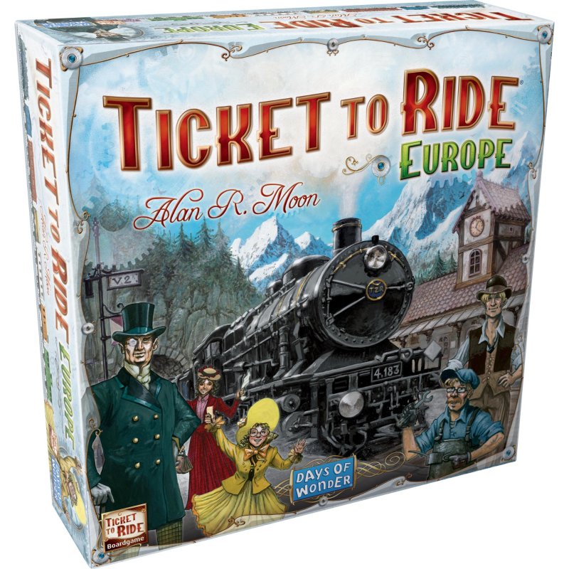 SPEL TICKET TO RIDE EUROPE REFRESH - 610 2523 - 610-2523