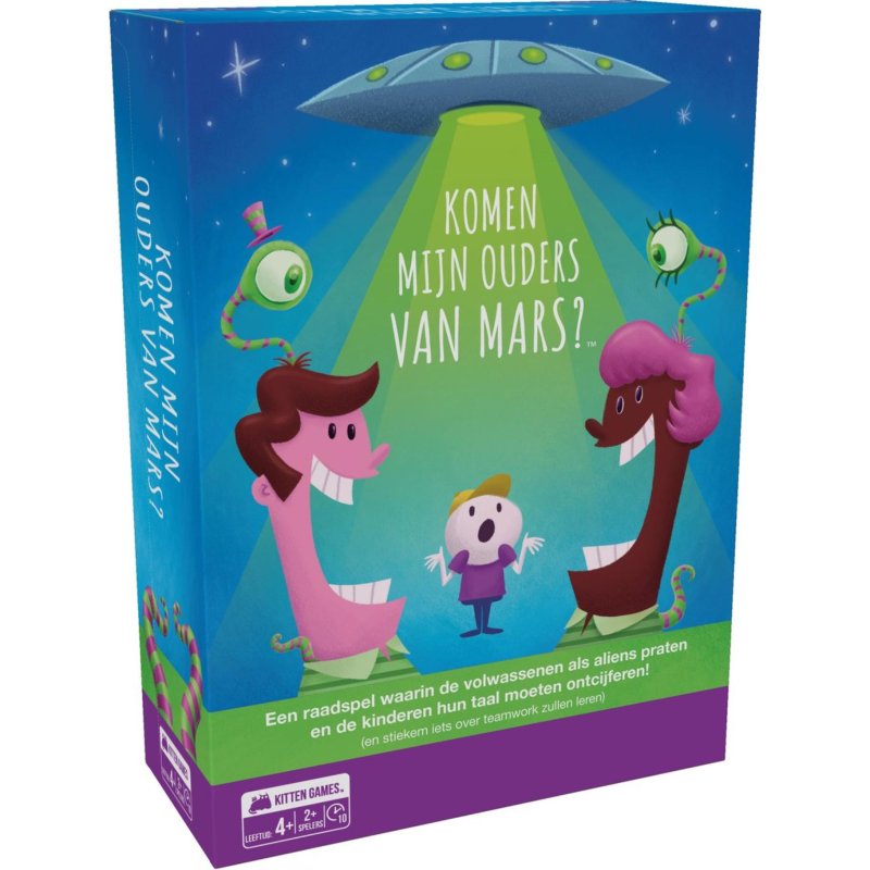 SPEL KOMEN MIJN OUDERS VAN MARS? - 610 6053 - 610-6053