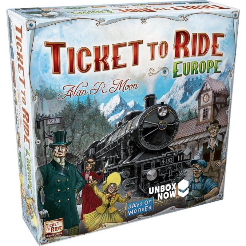 TICKET TO RIDE EUROPE - 610 7560 - 610-7560