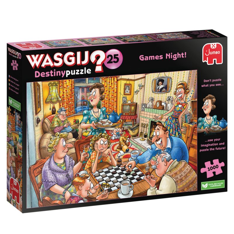 WASGIJ DESTINY PUZZEL 25 SPELLETJESAVOND - 613 0015 - 613-0015