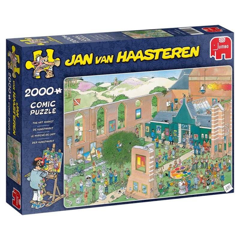 PUZZEL JAN VAN HAASTEREN THE ART MARKET - 613 0023 - 613-0023