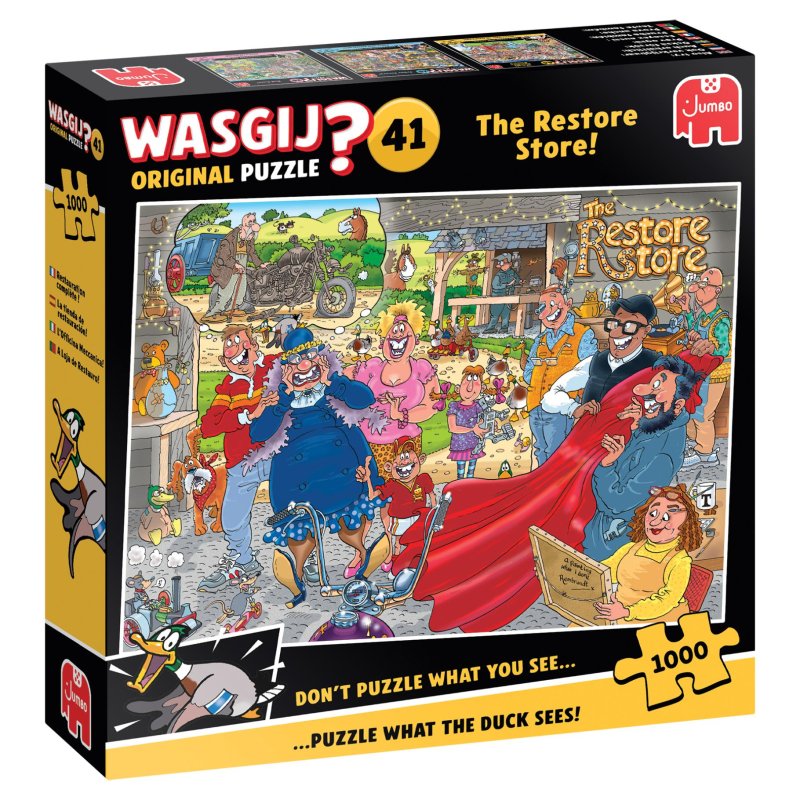 PUZZEL 1000 ST. WASGIJ ORIGINAL 41 - MOT - 613 0583 - 613-0583