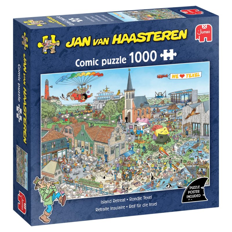 PUZZEL 1000 ST. JVH - RONDJE TEXEL - 613 0606 - 613-0606