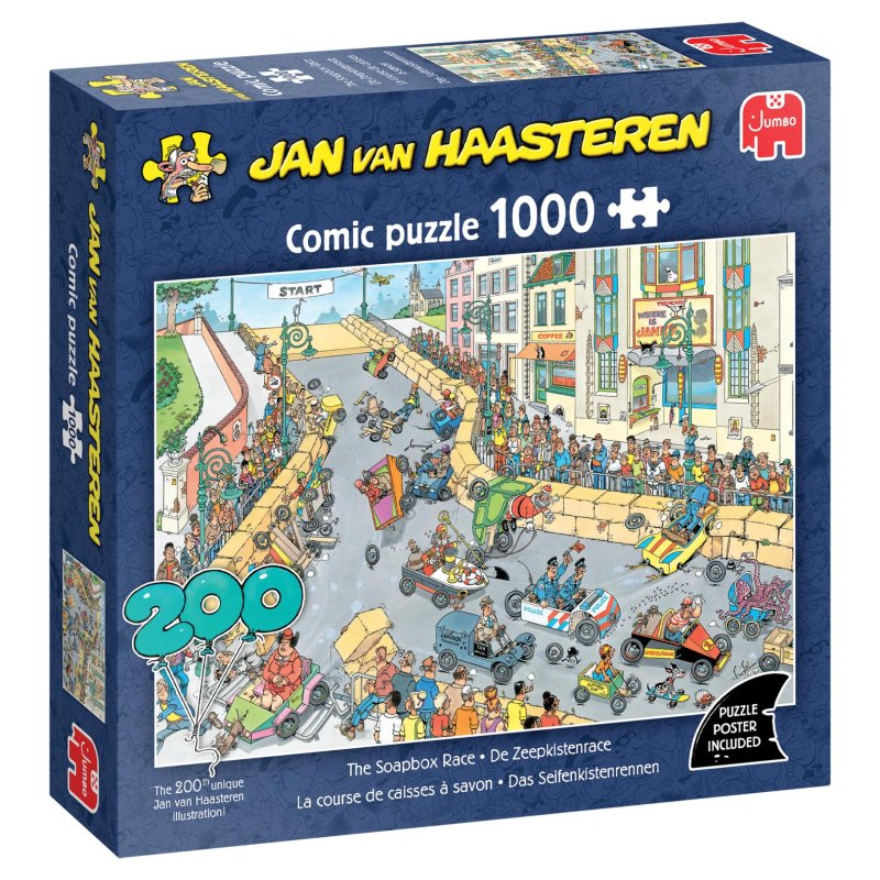 PUZZEL JVH DE ZEEPKISTENRACE (1000) - 613 0609 - 613-0609