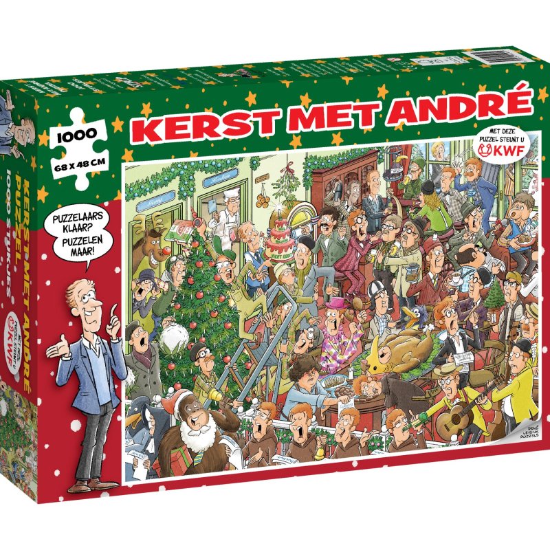 PUZZEL KERST ANDRE VAN DUIN 1000ST - 613 0665 - 613-0665