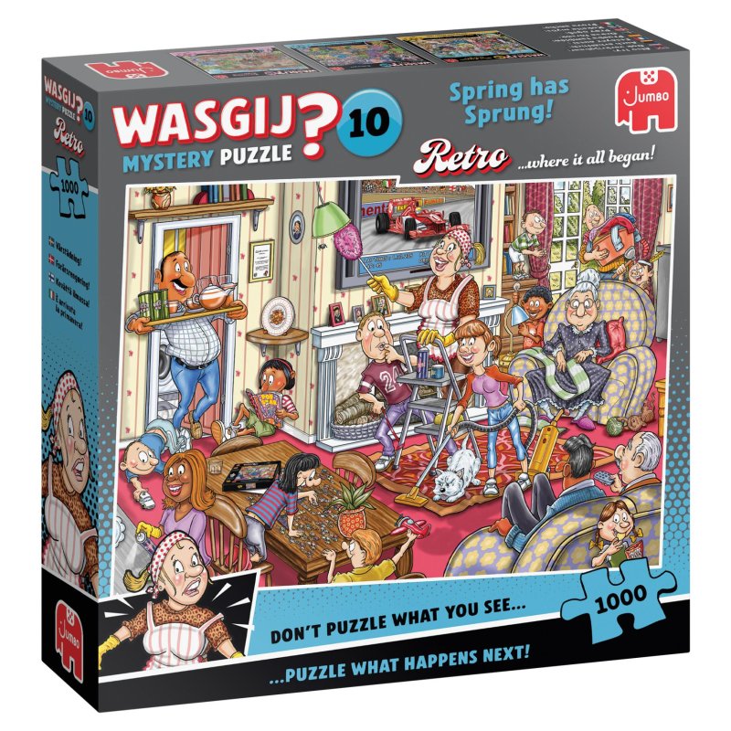 PUZZEL 1000 ST. WASGIJ MYSTERY 10 - DE V - 613 0801 - 613-0801