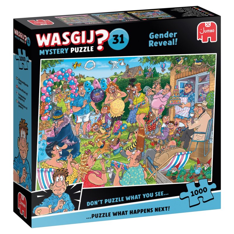 PUZZEL WASGIJ MYSTERY 31 GENDER REVEAL ( - 613 0903 - 613-0903