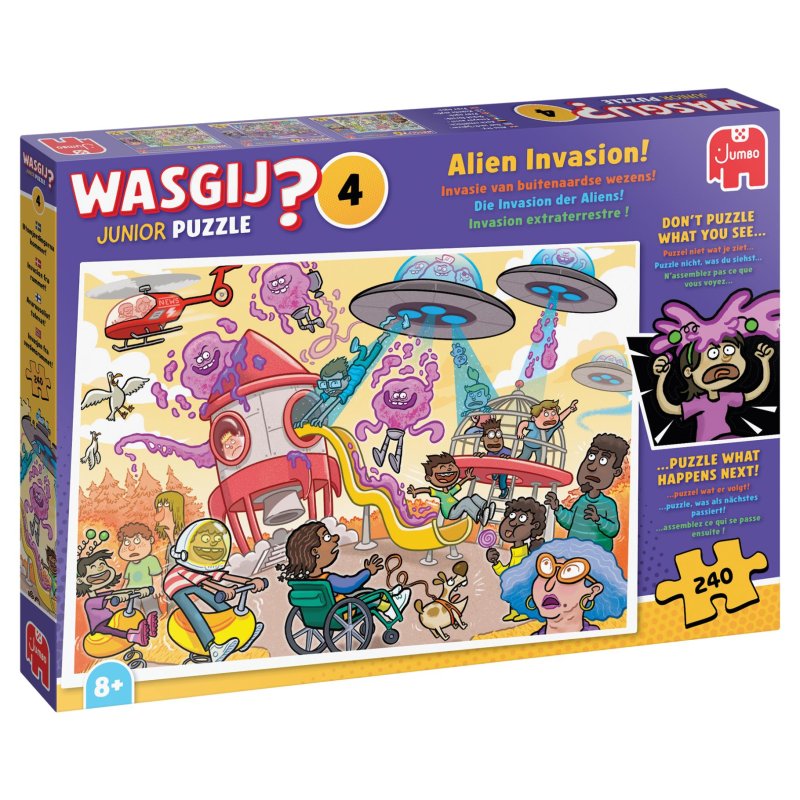 PUZZEL WASGIJ JUNIOR 4 INVASIE BUITENAAR - 613 0908 - 613-0908