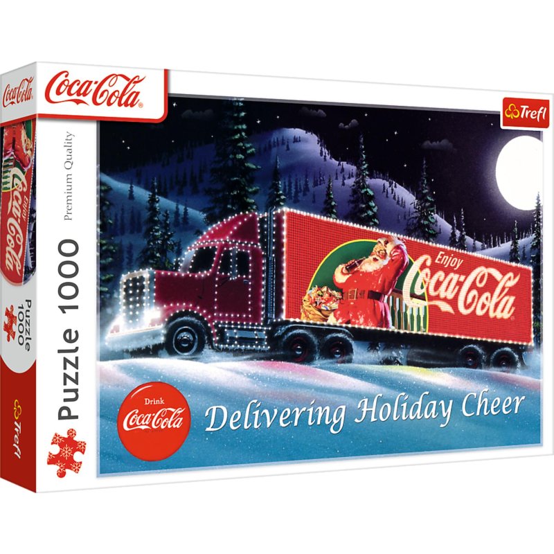 PUZZEL COCA COLA KERSTTRUCK 1000 STUKJES - 613 0941 - 613-0941