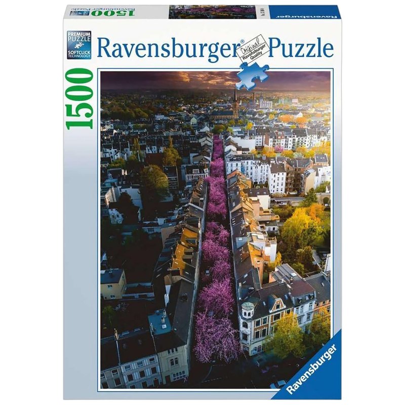 RAVENSBURGER PUZZEL 17104 BONN IN BLOOM - 613 1040 - 613-1040
