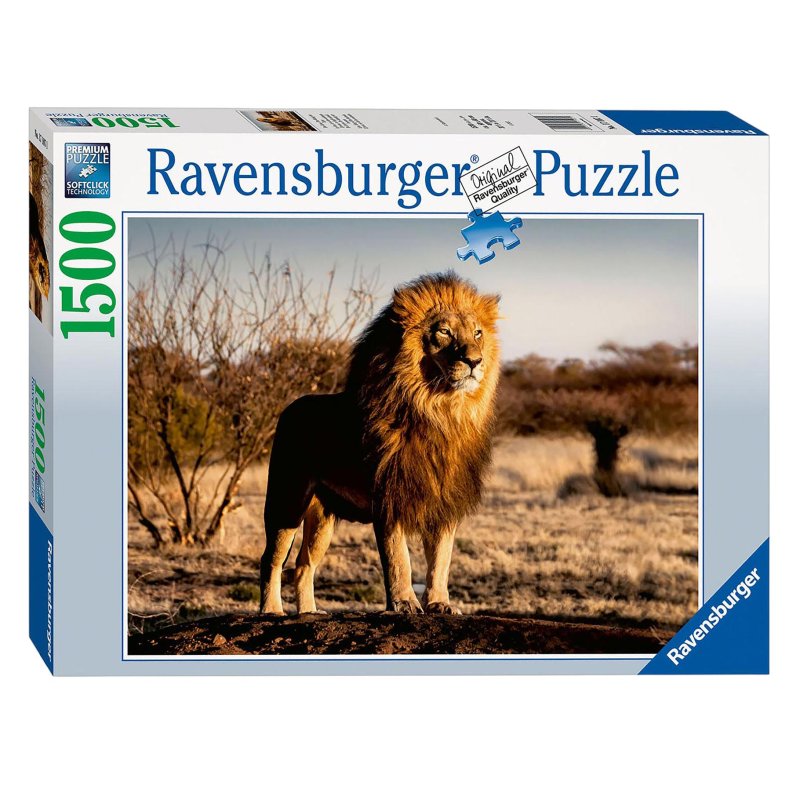 RAVENSBURGER PUZZEL 17107 LION KING OF A - 613 1071 - 613-1071