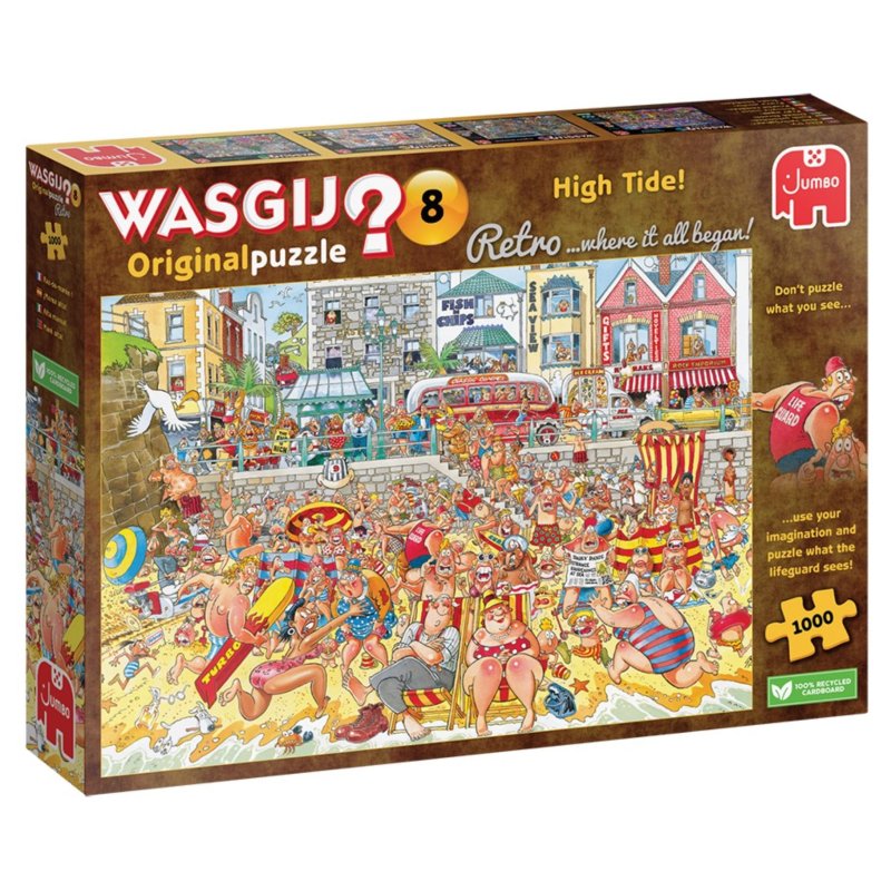 PUZZEL WASGIJ RETRO ORIGINEEL 8 VLOED - 613 3280 - 613-3280